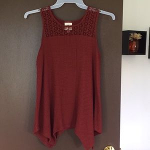 Burnt orange tank top